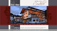 Desktop Screenshot of cristallo-hotel.it